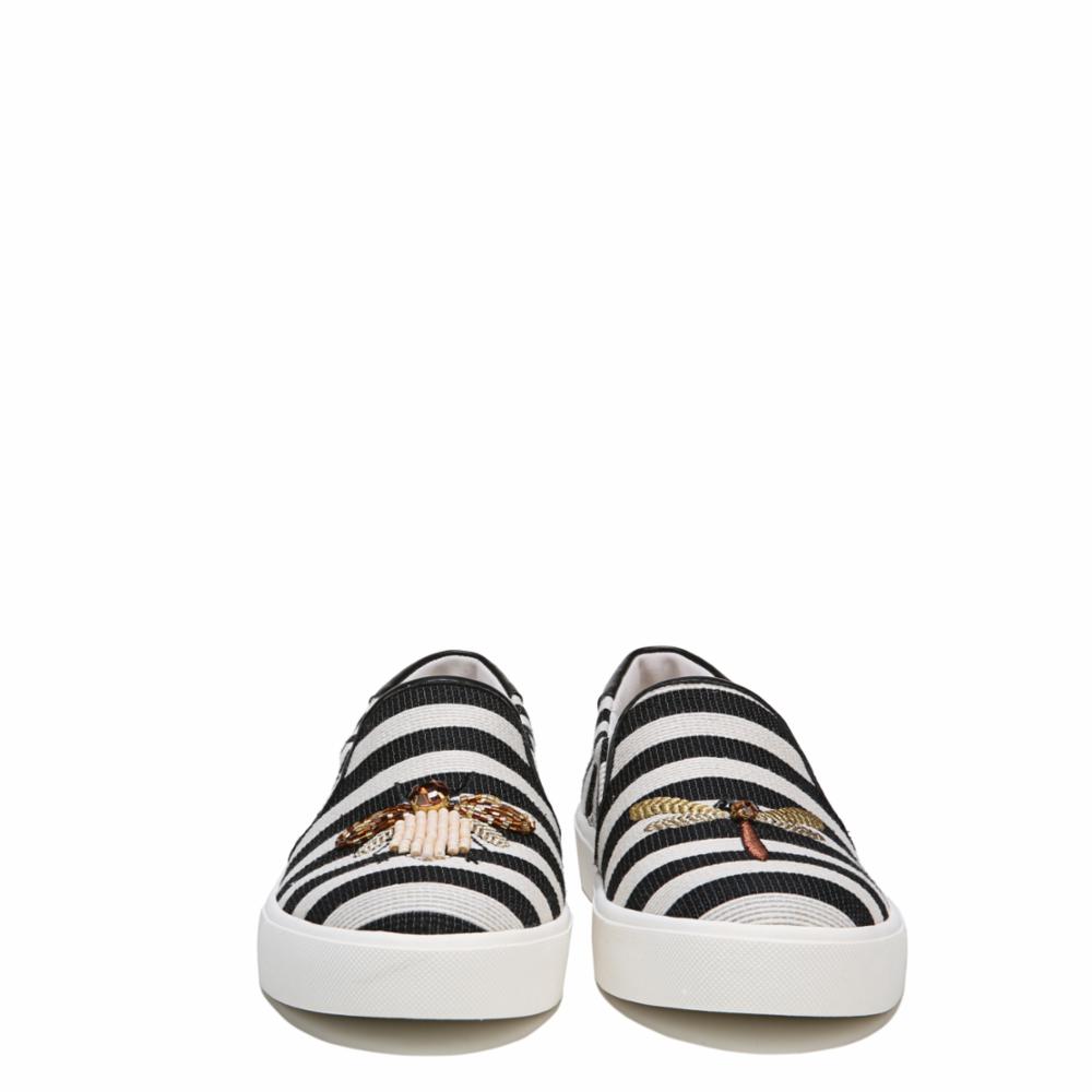 Sam Edelman Mujer Evelina RayasNappa IvriNegroTejido a RayasNappa Evelina M 00dd63 Sam Edelman Mujer Evelina RayasNappa IvriNegroTejido a RayasNappa Evelina M 00dd63